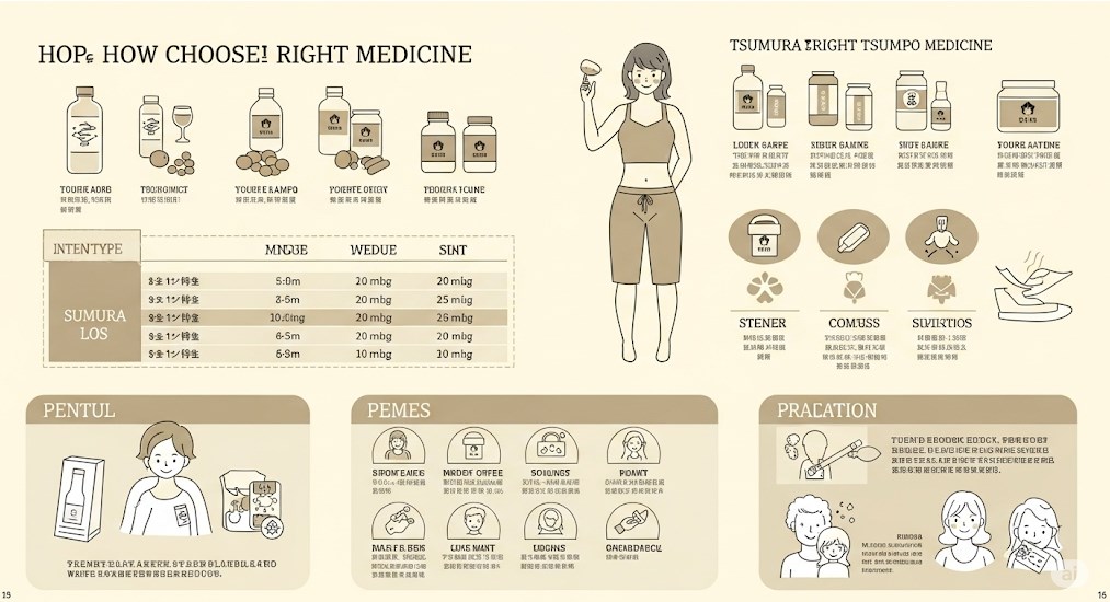 漢方薬で痩せるツムラ製品の選び方と注意点