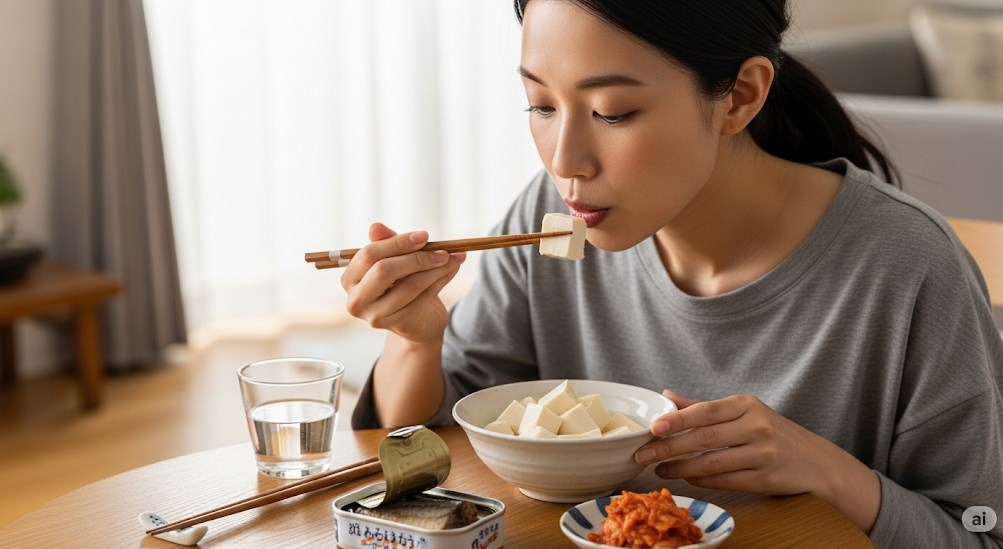 コンビニ食材でできる簡単腸活レシピ